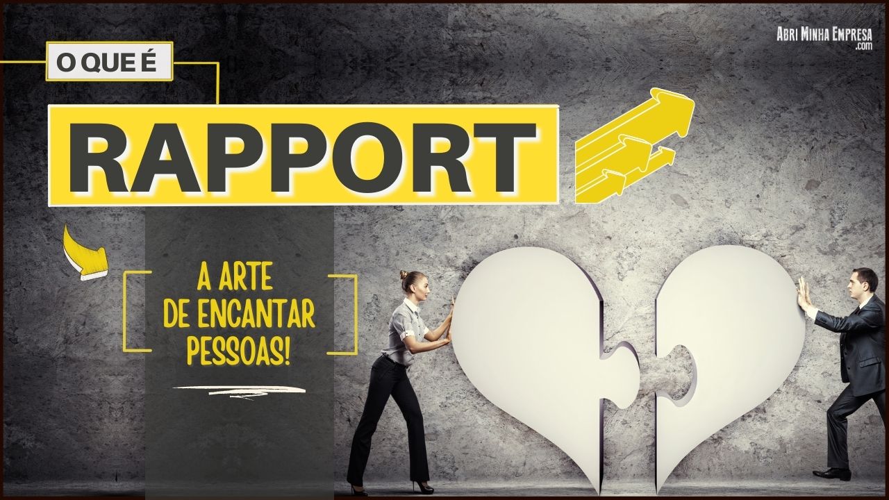 1) Explicar o que é o rapport e a sua importância na relação