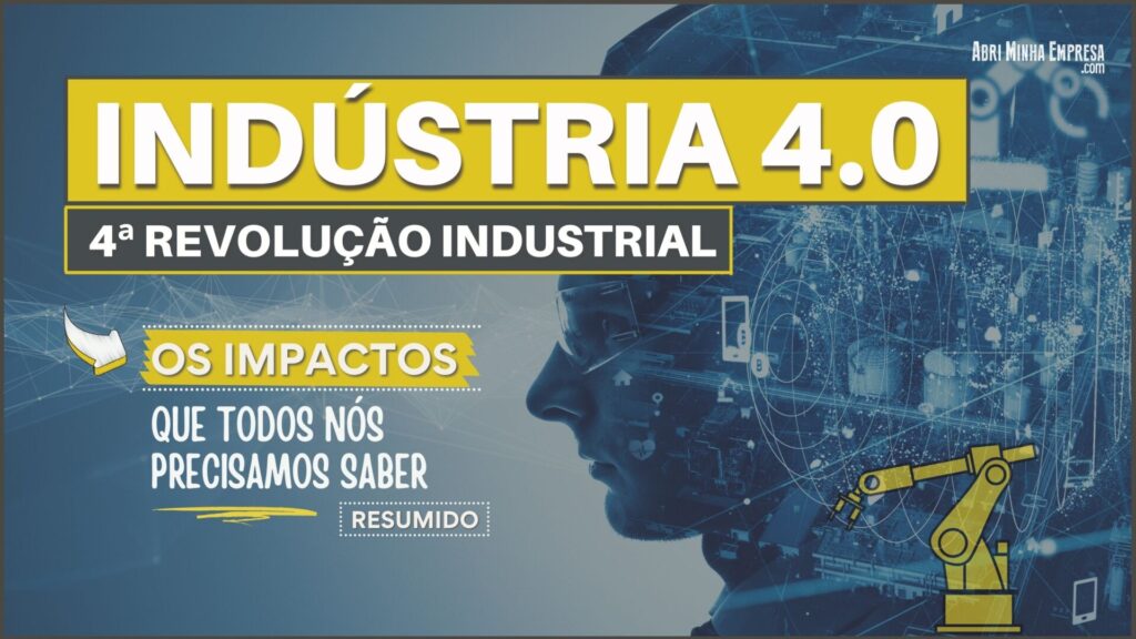 Indústria 4.0 Quarta Revolução Industrial 1024x576 - O QUE É INDÚSTRIA 4.0 (4ª Revolução Industrial) | Resumido