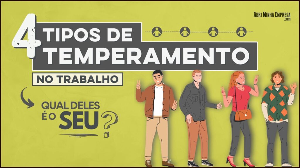 TIPOS DE TEMPERAMENTO NO TRABALHO 1024x576 - Tipos de Temperamento no Trabalho (Conheça os 4 Principais)